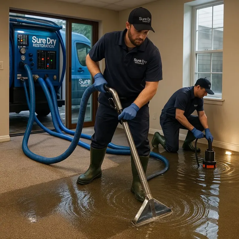 Water Extraction and Removal process in Woodside East, DE